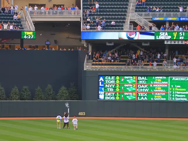 In the picture I can see three persons standing on a greenery ground and there are few trees in the...