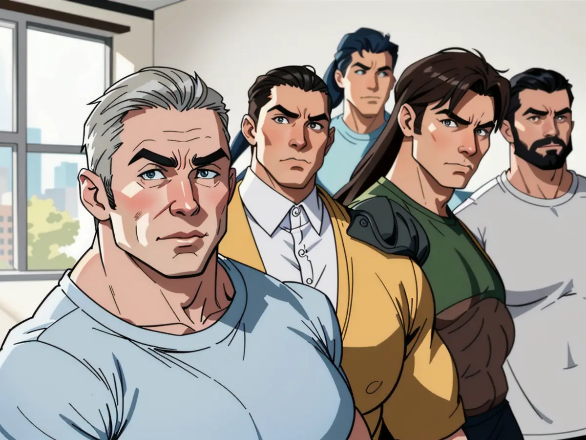 Collaborative spirit thrives in this modern workplace, as business partners and team members unite...